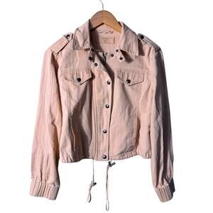 Blank NYC Twill Utility Jacket Size XS